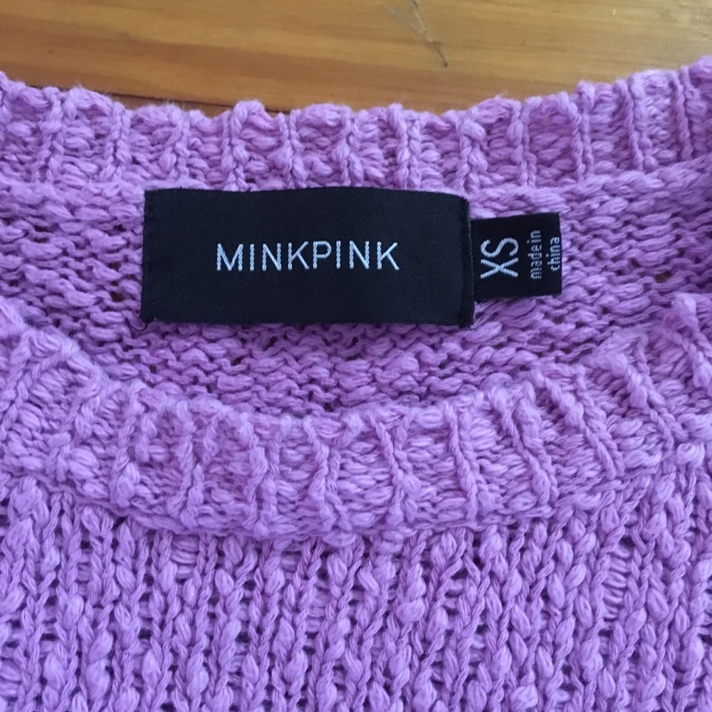 cropped knit sweater - Picture 3 of 3